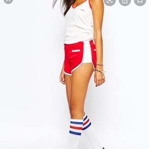 Retro roller girl shorts